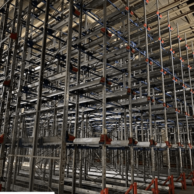 Стеллаж промышленный Пуш Бек ГТС