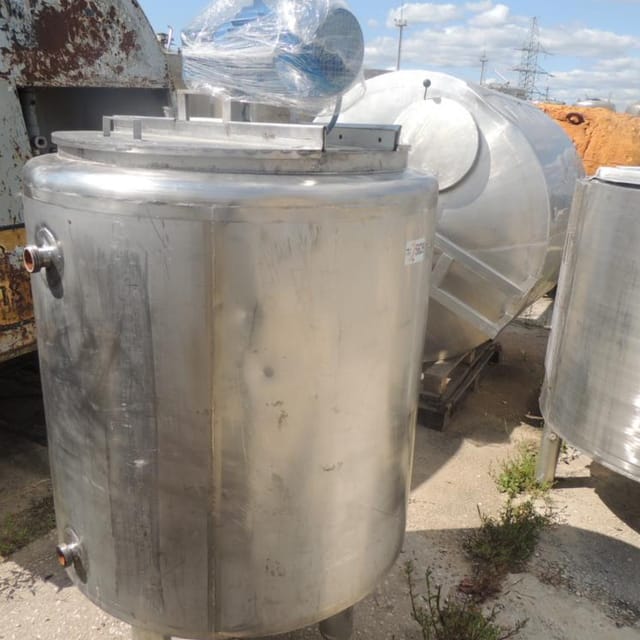 Емкость 500л с рубашкой, мешалкой инв.5629