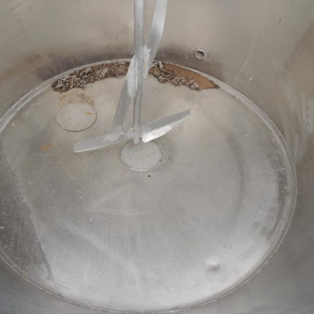 Емкость ОПА 600 с пропеллерной мешалкой. инв.2448