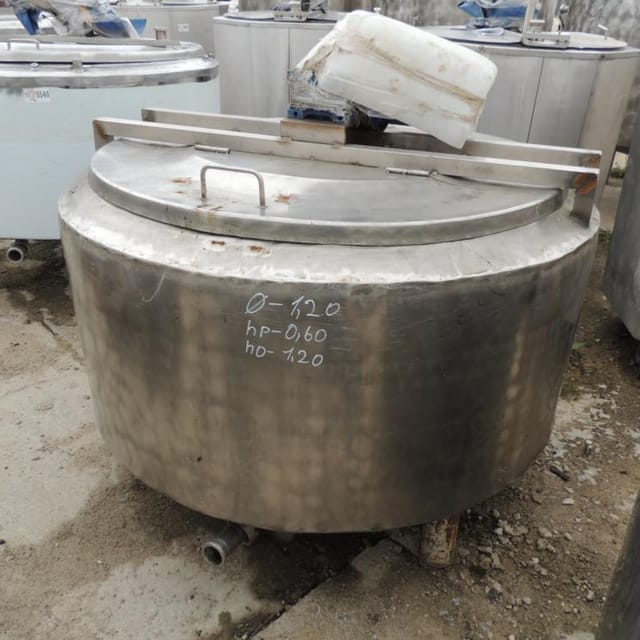 Емкость ОПА 600 рамная мешалка инв.3585