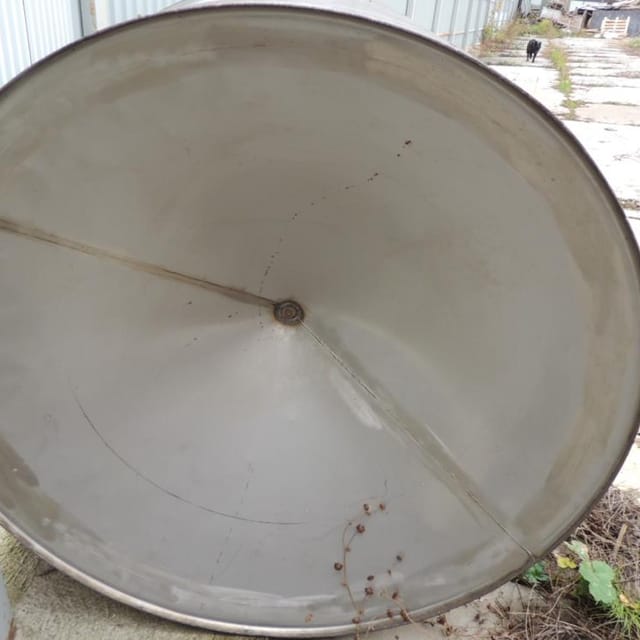 Емкость 3,5м3 одностенная.