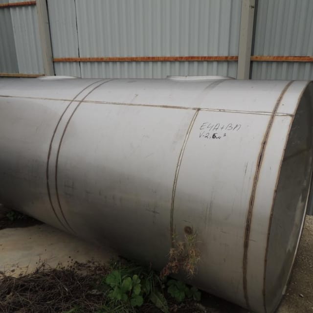 Емкость 3,5м3 одностенная.