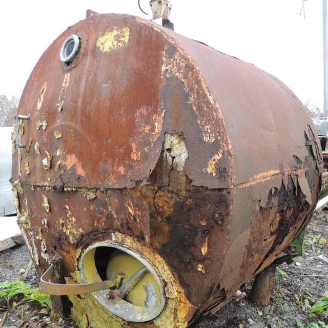 Емкость 6,3м3 алюминий инв.3594