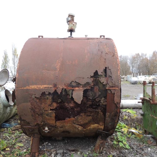 Емкость 6,3м3 алюминий инв.3594