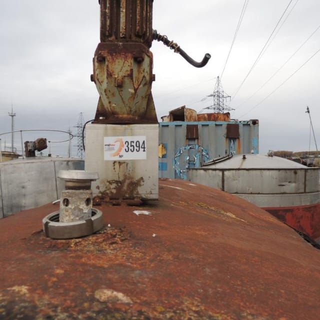 Емкость 6,3м3 алюминий инв.3594