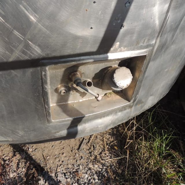 Емкость 6,3м3 с черной рубашкой инв.3622