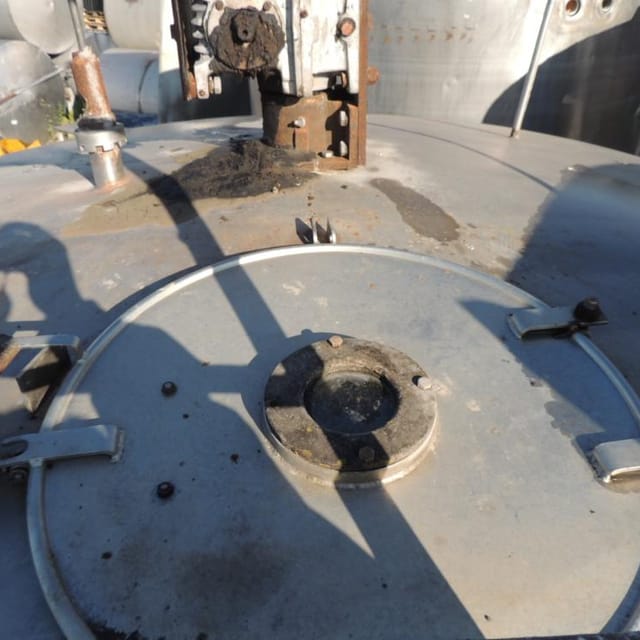 Емкость 6,3м3 с черной рубашкой инв.3622