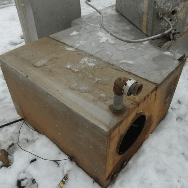 Емкость 0,7 куб.м. прямоугольная