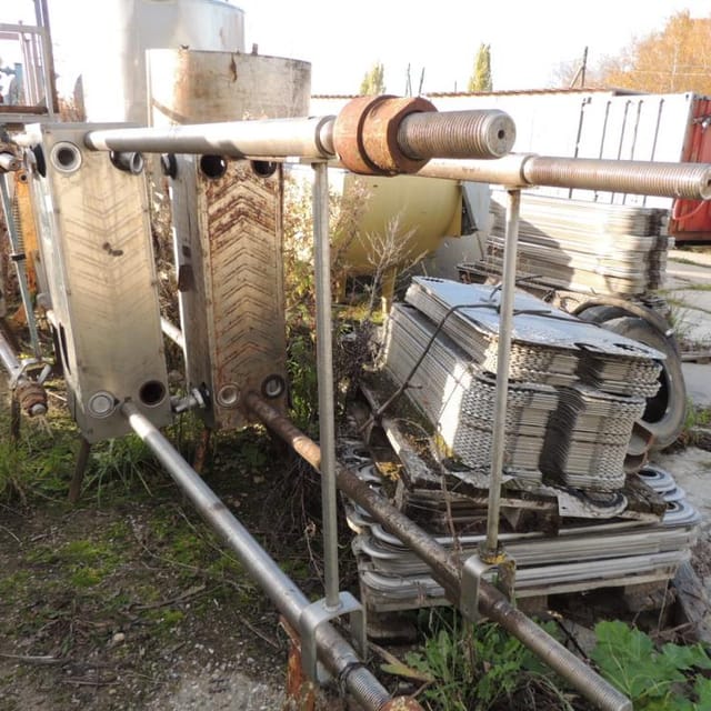 Рама пластинчатого теплообменника инв.3533