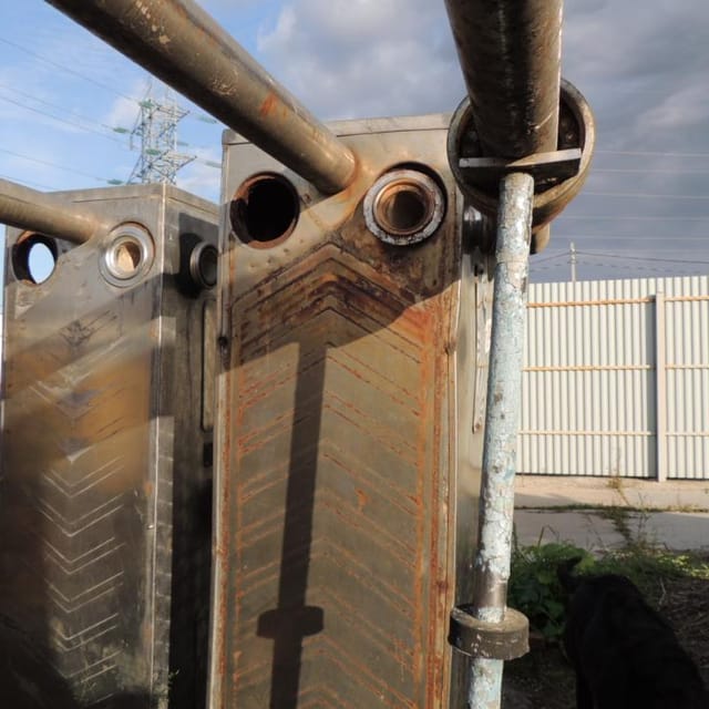 Рама пластинчатого теплообменника инв.3533