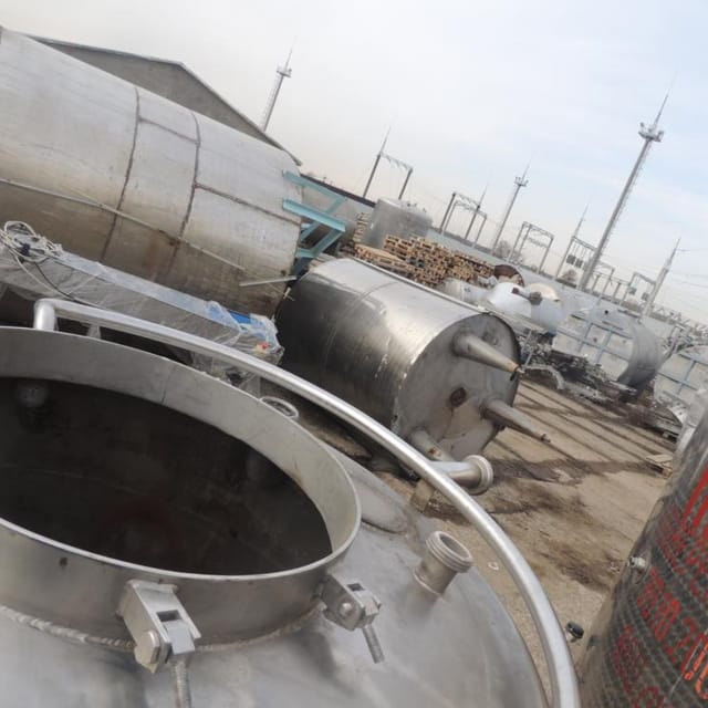 Емкость 500 л с рубашкой инв.3427