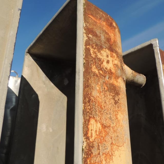 Ванна творожная алюминиевая 2,5м3 инв.3548