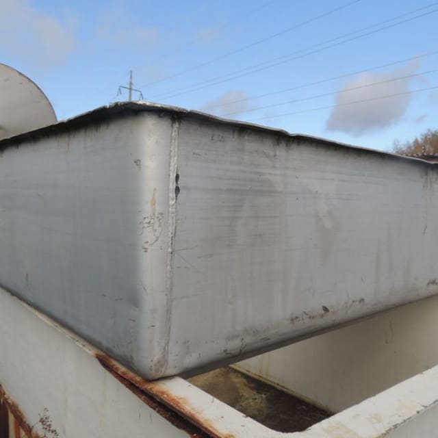 Ванна 1100л алюминий инв.3580