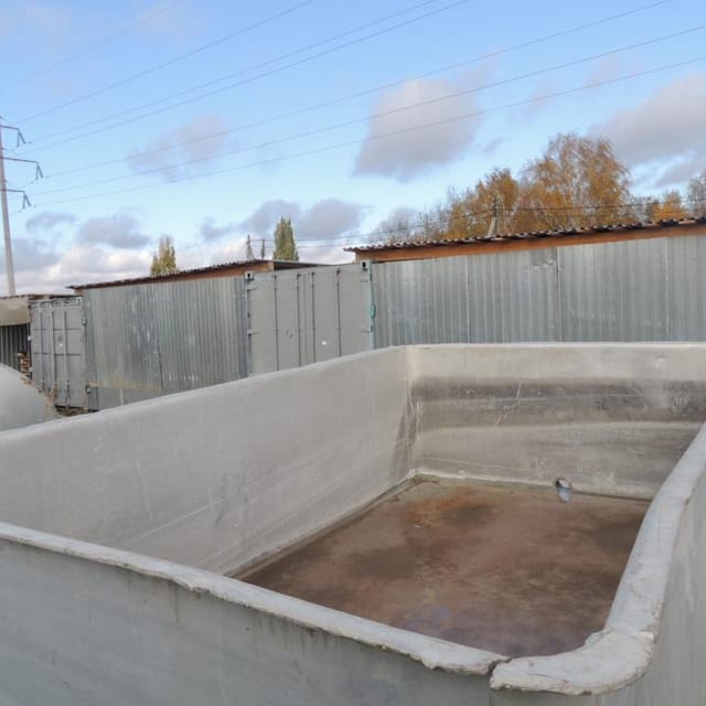 Ванна 1100л алюминий инв.3580