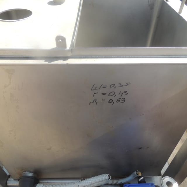 Шоколадница 2-х секционная 160л инв.5798