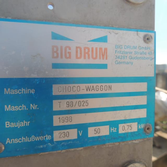 Шоколадница 2-х секционная 160л инв.5798