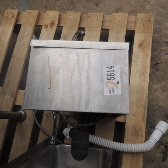 Раковина нерж с краном инв.5614