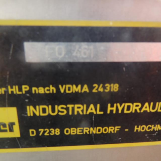 Маслостанция Parker FO 461 инв.583