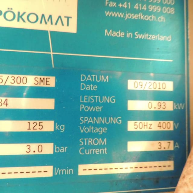 Инъектор POKOMAT P15/300 SME инв.6644