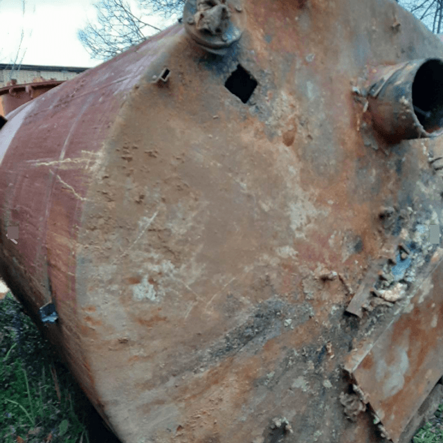 Стальная 15 куб. м.