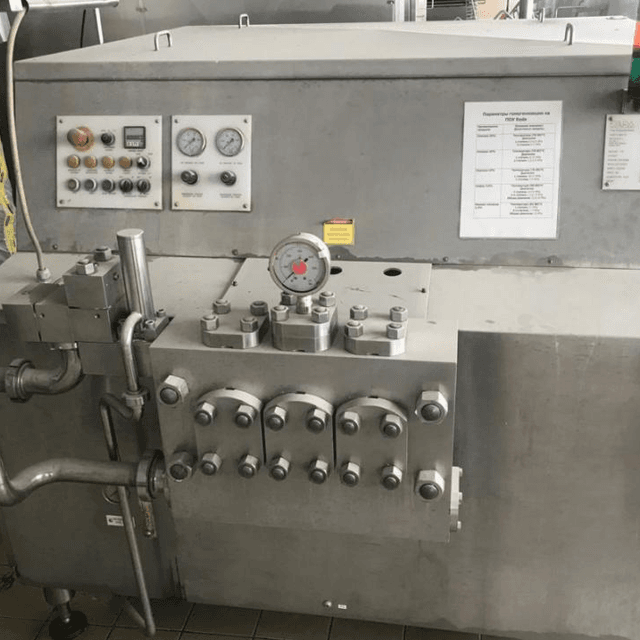 Пастеризатор 10т с гомогенизатором