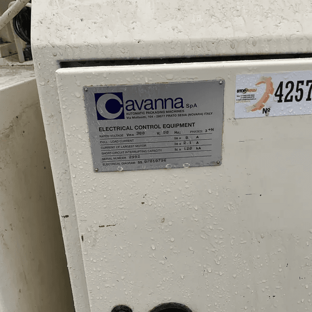 Горизонтальный упаковщик флоупак Cavanna инв.4257