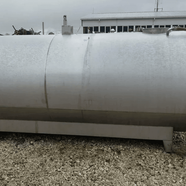 Танк-охладитель молока без установки охлаждения. 5000л инв.4462