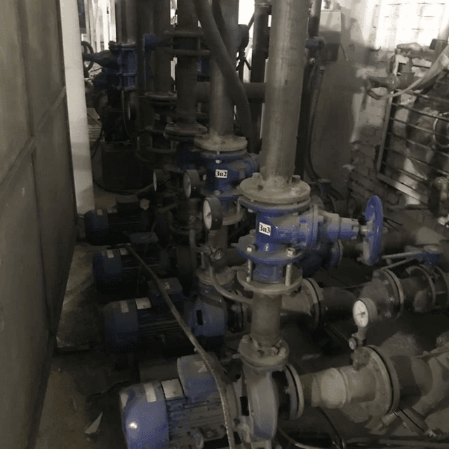 Комплект: насос, фильтр, задвижка на Градирню