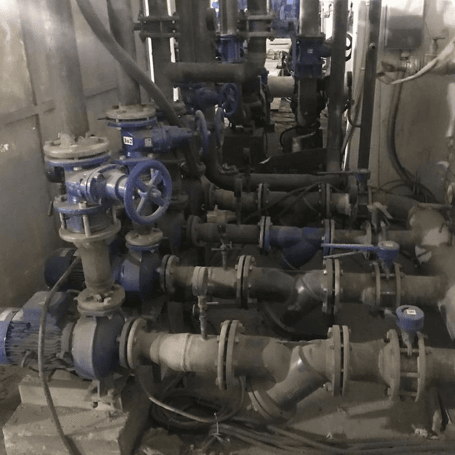 Комплект: насос, фильтр, задвижка на Градирню