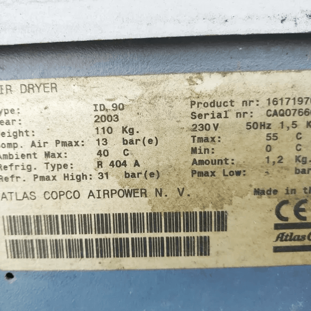 Компрессор Atlas Copco GA-30FF инв.4434