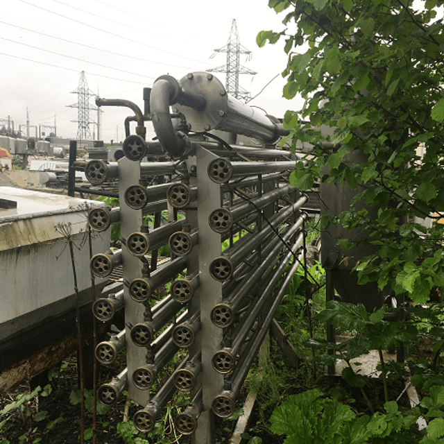 Теплообменник трубчатый  с буферным баком 320л инв.3312