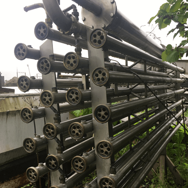 Теплообменник трубчатый  с буферным баком 320л инв.3312