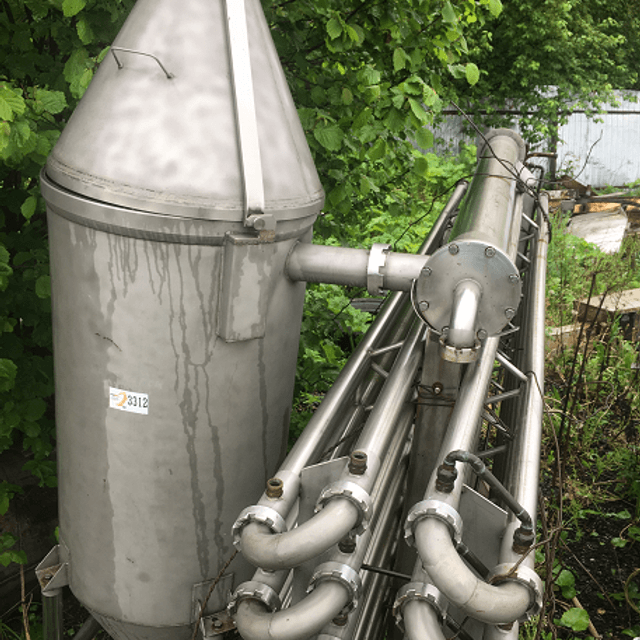 Теплообменник трубчатый  с буферным баком 320л инв.3312