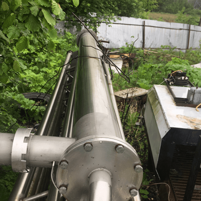 Теплообменник трубчатый  с буферным баком 320л инв.3312