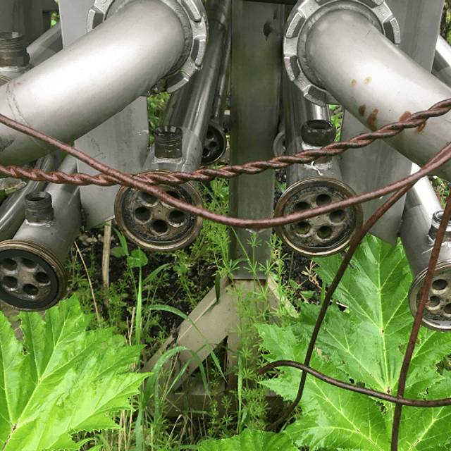 Теплообменник трубчатый  с буферным баком 320л инв.3312