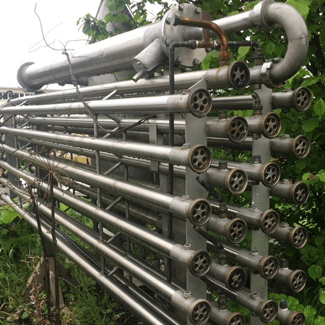 Теплообменник трубчатый  с буферным баком 320л инв.3312