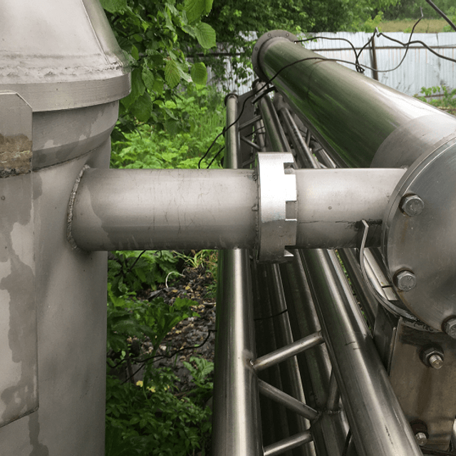 Теплообменник трубчатый  с буферным баком 320л инв.3312