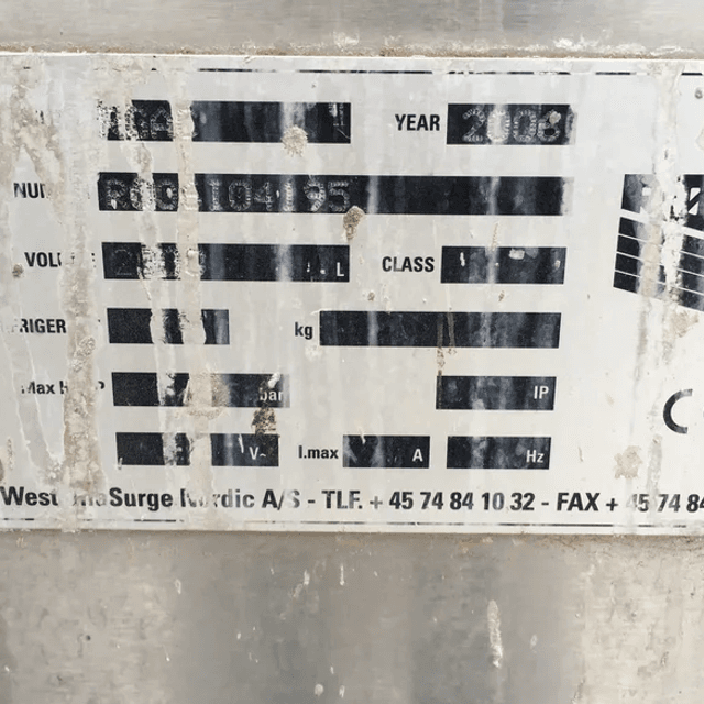 Танк-охладитель 2 куб.м инв.4209