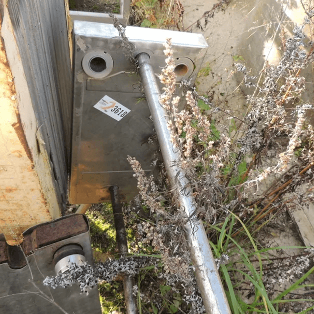 Рама пластинчатого теплообменника. инв.3618