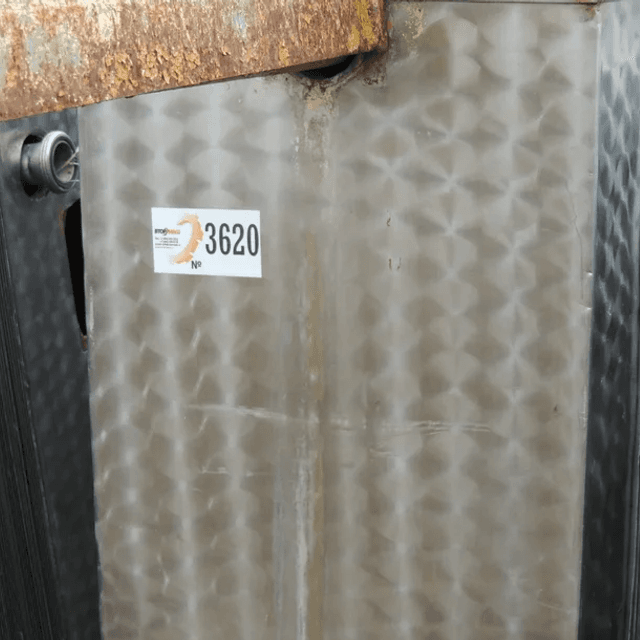 Теплообменник пластинчатый 10т. клеевой, 4 секции инв.3620