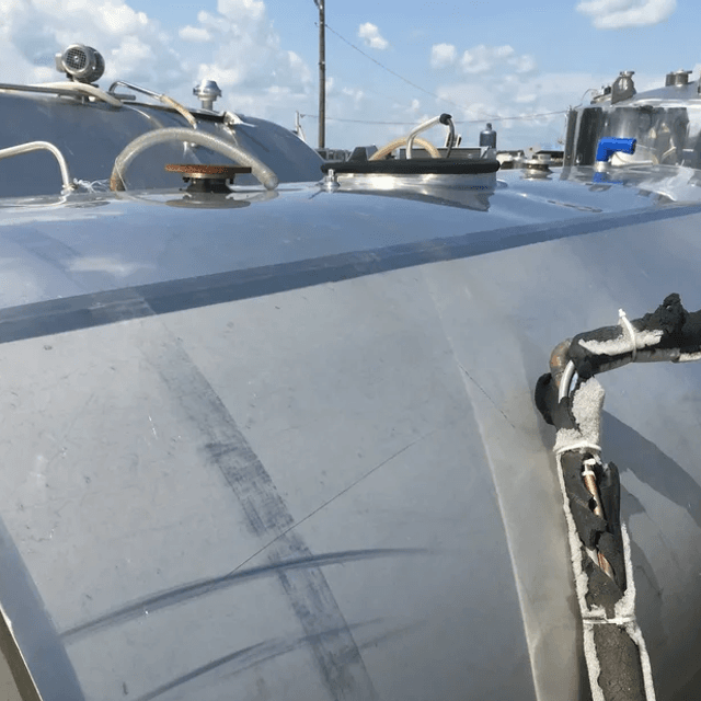 Танк-охладитель РОЗ-5,0 5000л без холодильного агрегата инв.6600