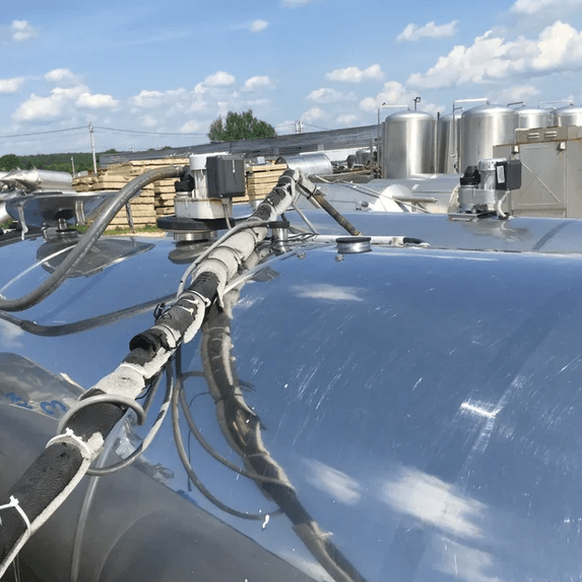 Танк-охладитель DeLaval 5000л без холодильного агрегата. инв.6055