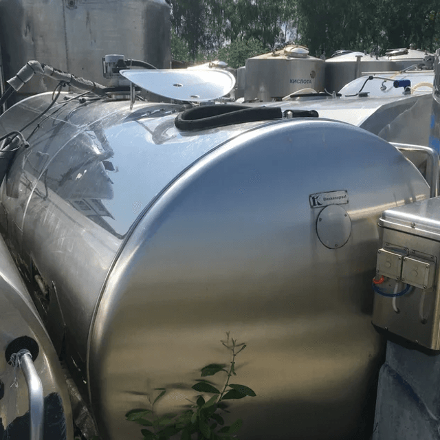 Танк-охладитель DeLaval 5000л без холодильного агрегата. инв.6055