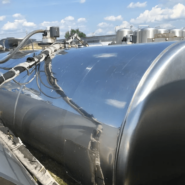 Танк-охладитель DeLaval 5000л без холодильного агрегата. инв.6055