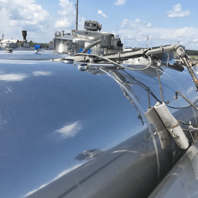 Танк-охладитель DeLaval 5000л без холодильного агрегата. инв.6055