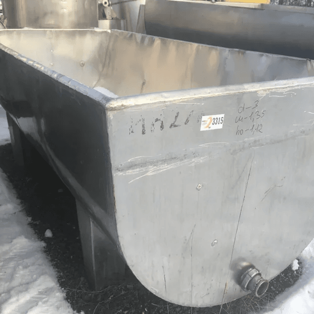 Ванна творожная 2500л инв.3315