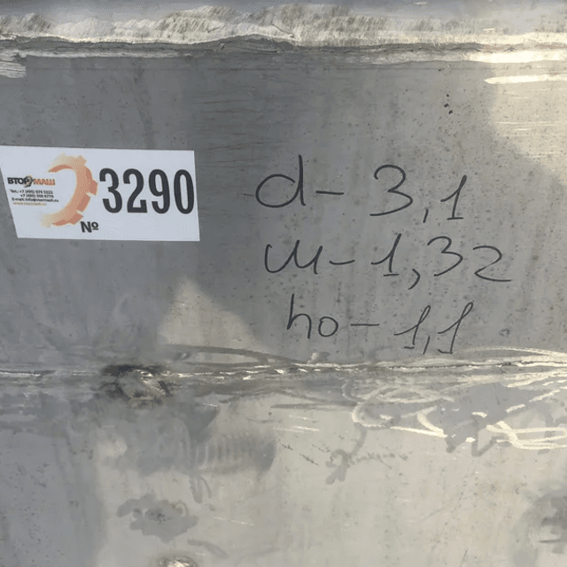 Ванна творожная 2500л инв.3290