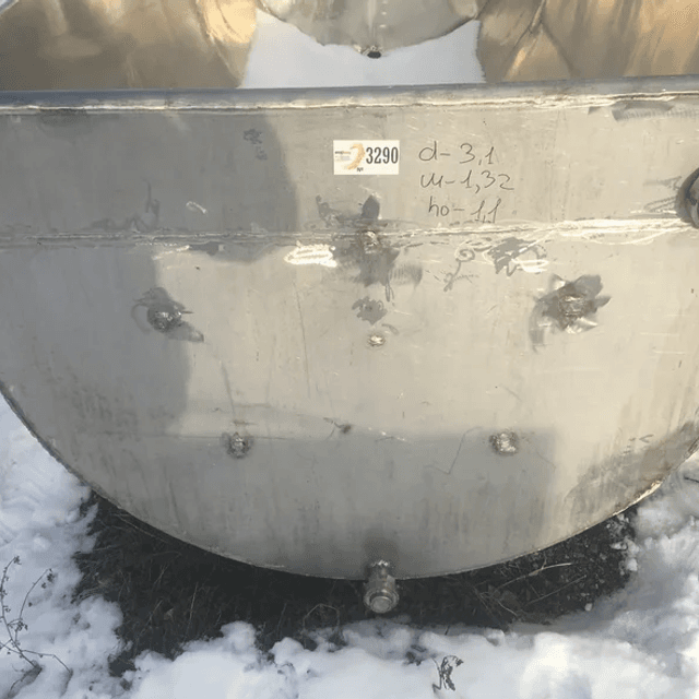 Ванна творожная 2500л инв.3290