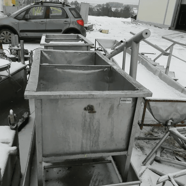 Мойка 2х секционная 160л инв.1009