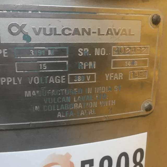 Сепаратор сливкоотделитель alfa-laval 10т/час инв.5808